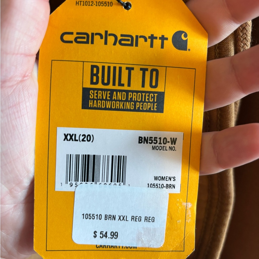 Carhartt Women's Relaxed Fit Fleece Jogger - Picture 3 of 3